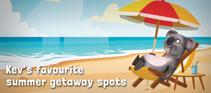 Kev the Koala’s top 10 Australian summer holiday towns