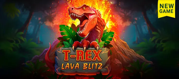 New Game:  T-Rex Lava Blitz